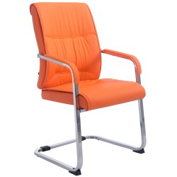 Silla de visita naranja Anubis XL