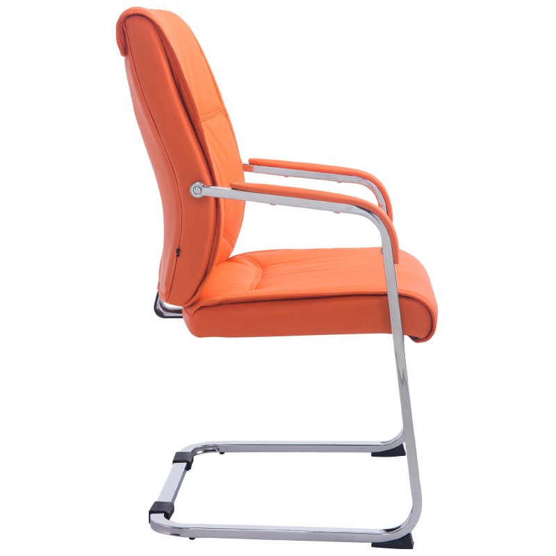 Silla de visita naranja Anubis XL