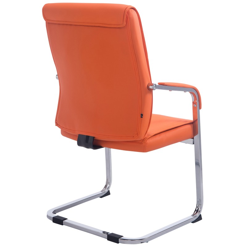 Silla de visita naranja Anubis XL