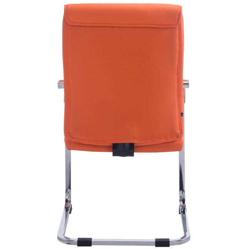 Silla de visita naranja Anubis XL