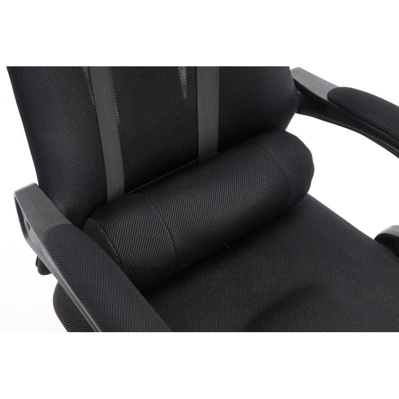 Silla de oficina negra Fellow