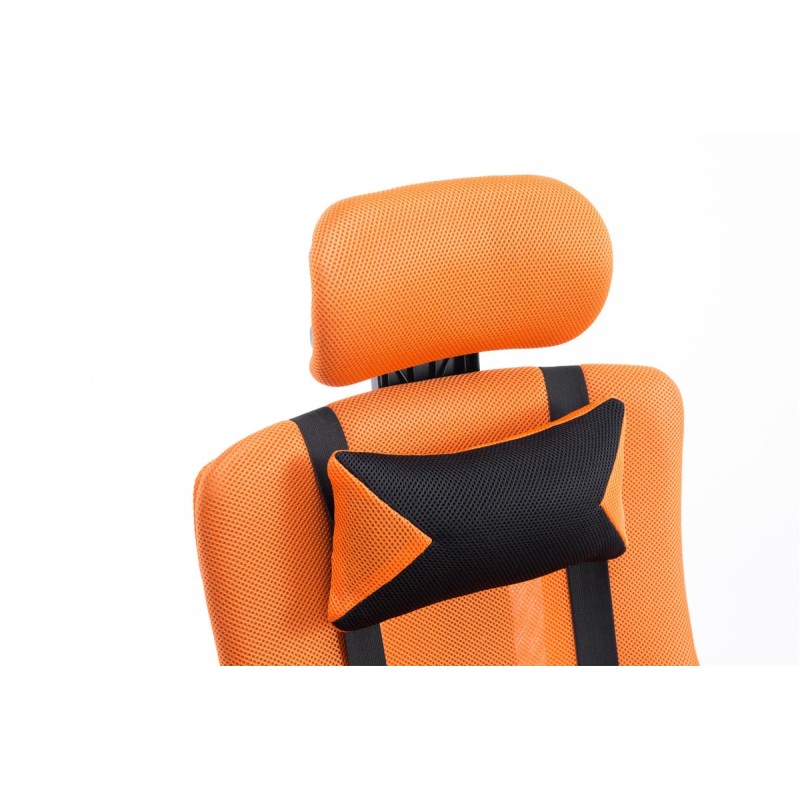 Silla de oficina naranja Fellow