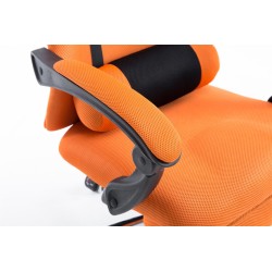 Silla de oficina naranja Fellow