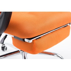 Silla de oficina naranja Fellow