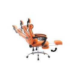 Silla de oficina naranja Fellow