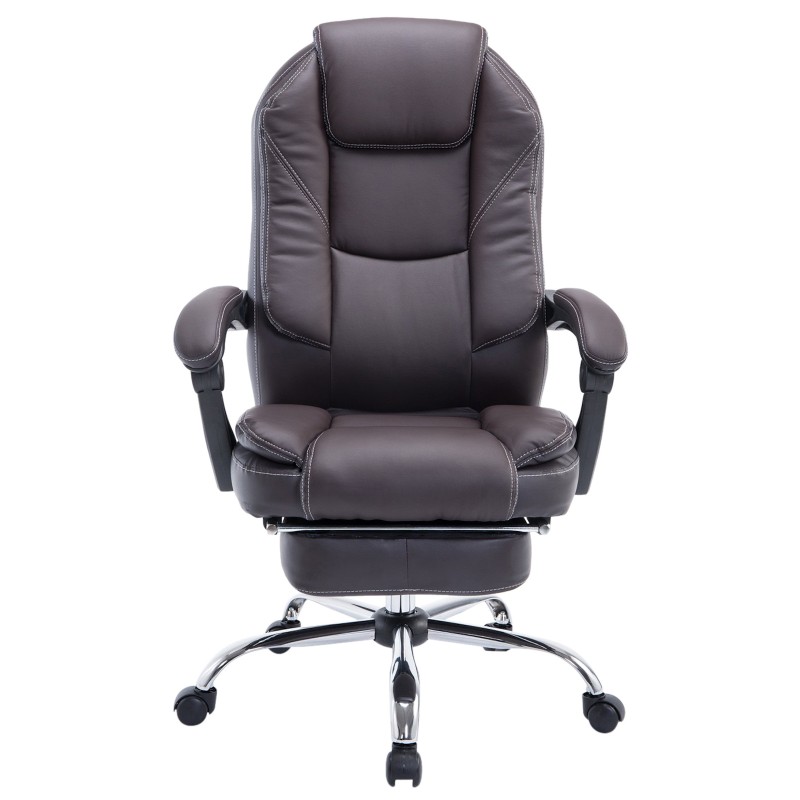 Silla de oficina marrón Castle