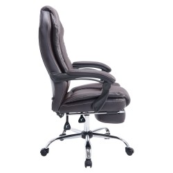 Silla de oficina marrón Castle