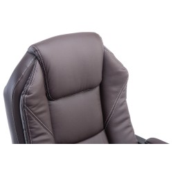 Silla de oficina marrón Castle