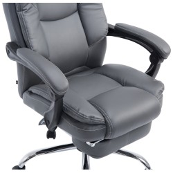 Silla de oficina Castle en gris