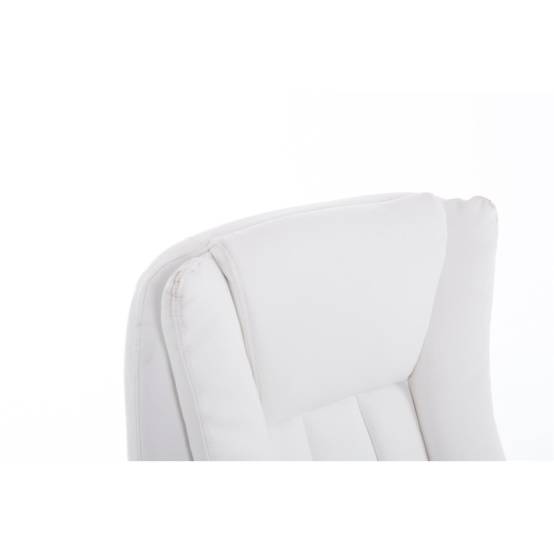 Silla de oficina blanca Big Bern