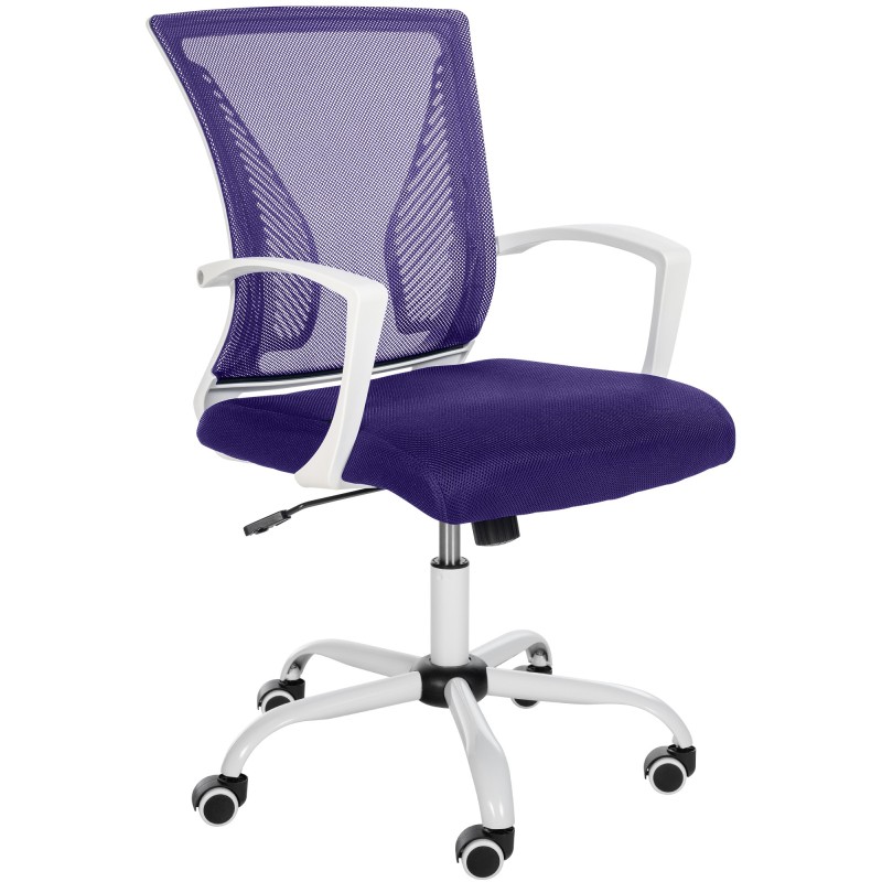 Silla de oficina Tracy W en color morado