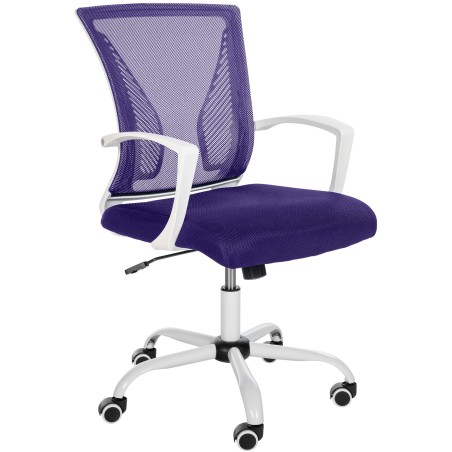 Silla de oficina Tracy W en color morado