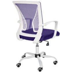 Silla de oficina Tracy W en color morado