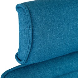 Silla de oficina Rako en tela azul Silla de oficina Rako en tela azul