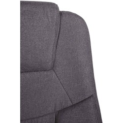 Silla de oficina BIG Apollo en tela gris