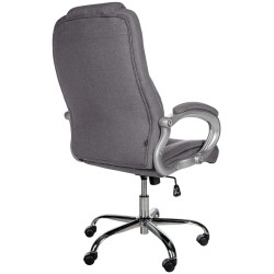 Silla de oficina BIG Apollo en tela gris