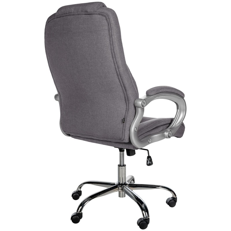 Silla de oficina BIG Apollo en tela gris
