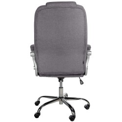 Silla de oficina BIG Apollo en tela gris