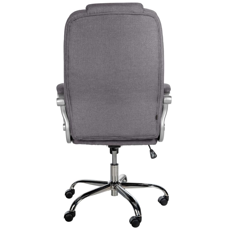 Silla de oficina BIG Apollo en tela gris