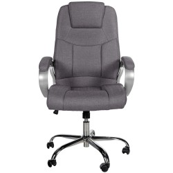 Silla de oficina BIG Apollo en tela gris