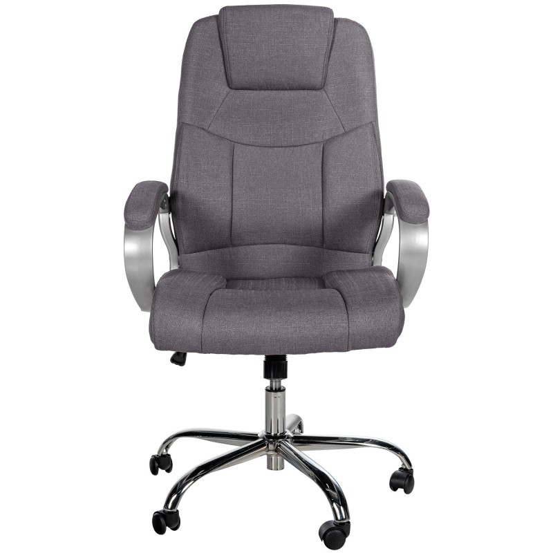 Silla de oficina BIG Apollo en tela gris