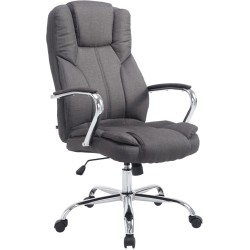 Silla de oficina BIG Xanthos en tela gris oscuro