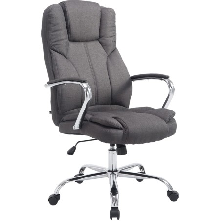 Silla de oficina BIG Xanthos en tela gris oscuro