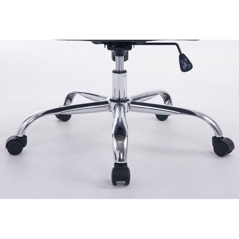 Silla de oficina BIG Vancouver en tela marrón