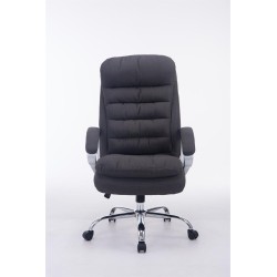 Silla de oficina BIG Vancouver en tela gris oscuro