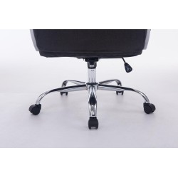 Silla de oficina BIG Vancouver en tela gris oscuro