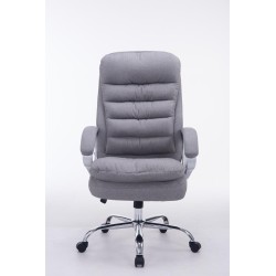 Silla de oficina BIG Vancouver en tela gris