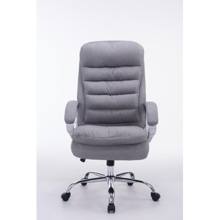 Silla de oficina BIG Vancouver en tela gris