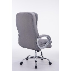 Silla de oficina BIG Vancouver en tela gris