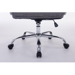 Silla de oficina BIG Vancouver en tela gris