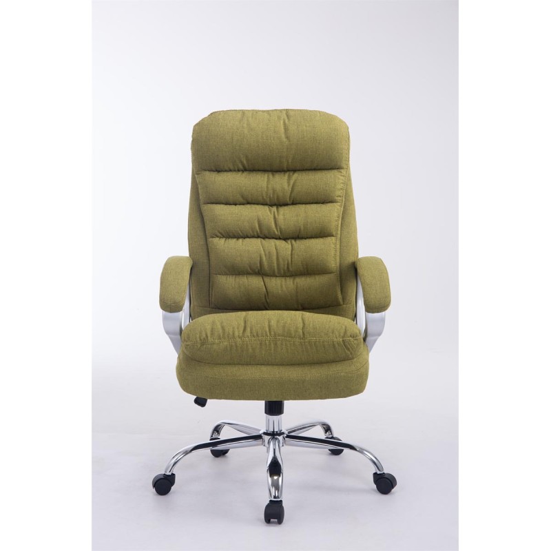 Silla de oficina BIG Vancouver en tela verde