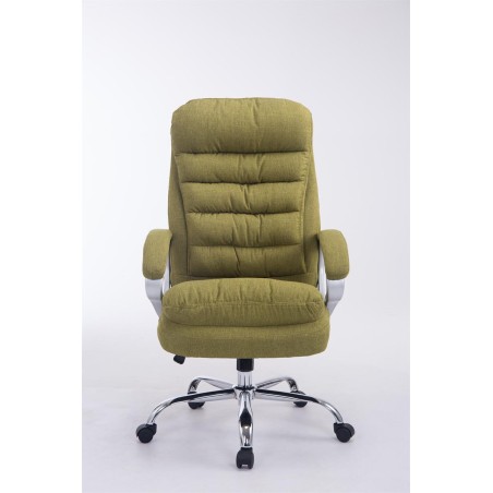 Silla de oficina BIG Vancouver en tela verde