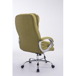 Silla de oficina BIG Vancouver en tela verde