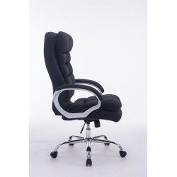 Silla de oficina BIG Vancouver en tela negra