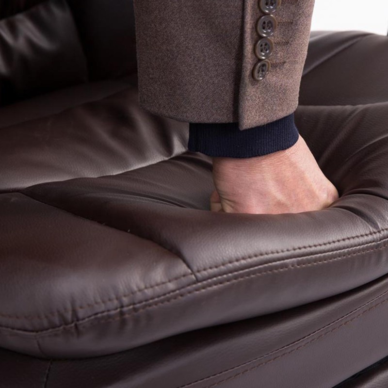 Silla de oficina Troy XL marrón