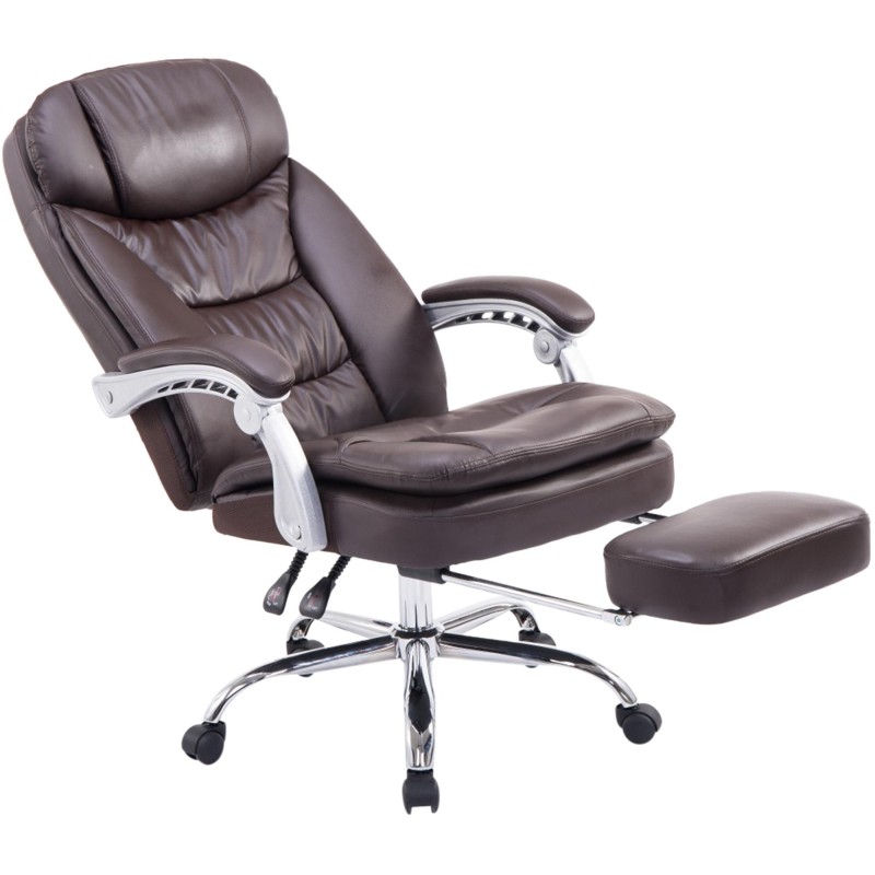 Silla de oficina Troy XL marrón