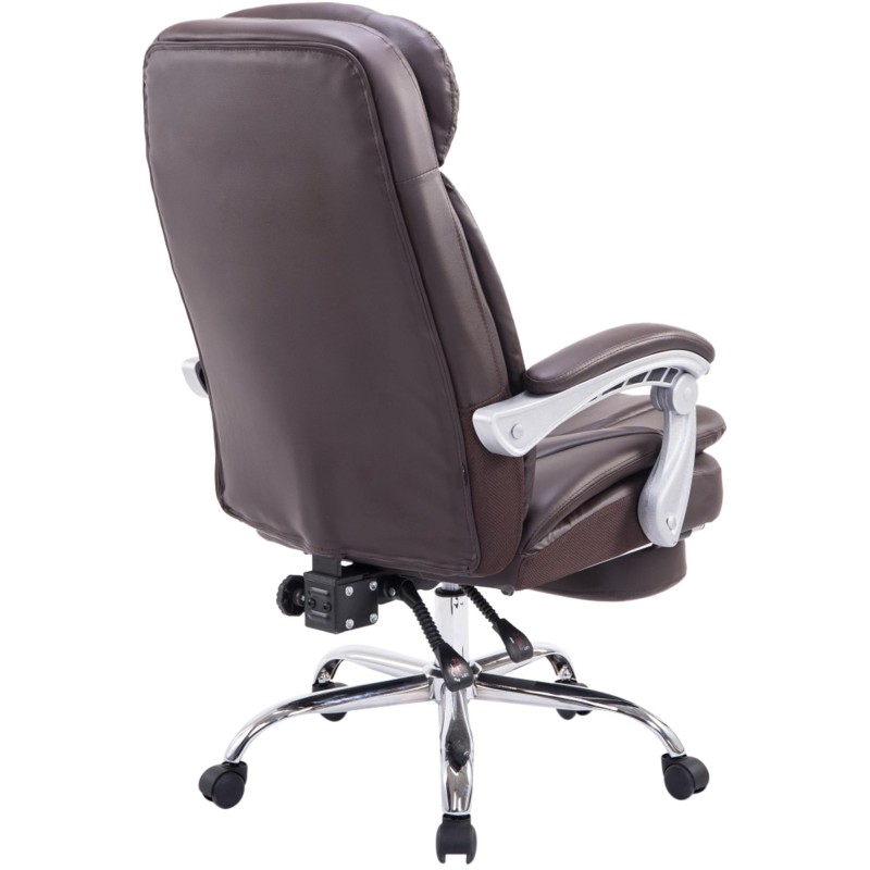 Silla de oficina Troy XL marrón