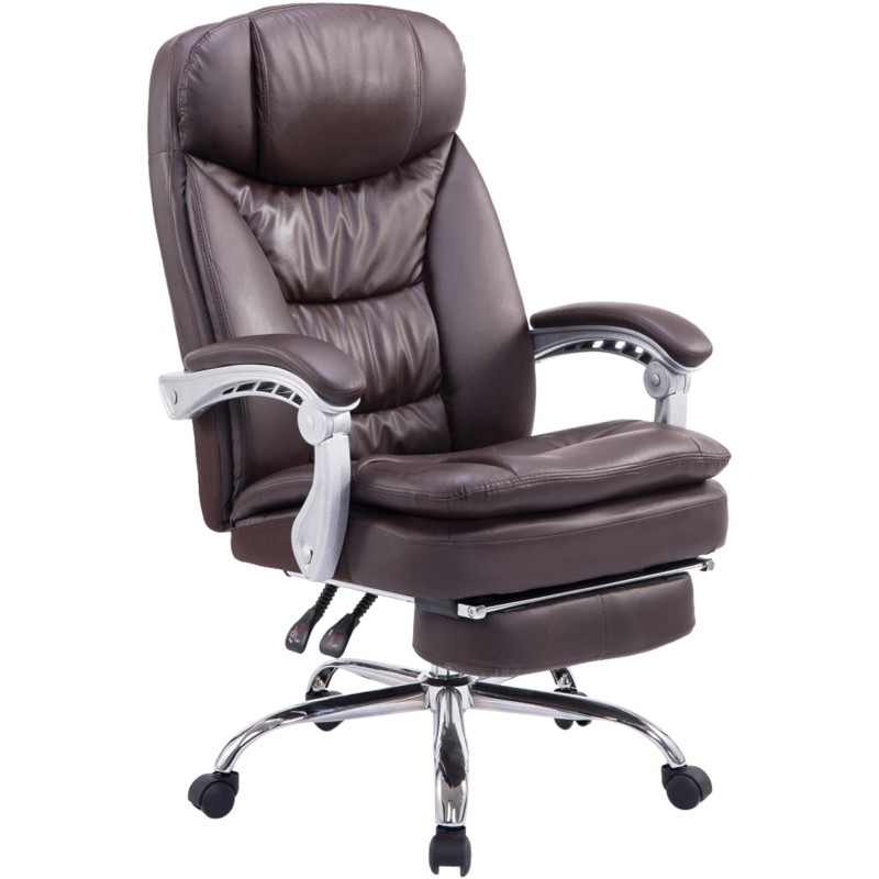 Silla de oficina Troy XL marrón