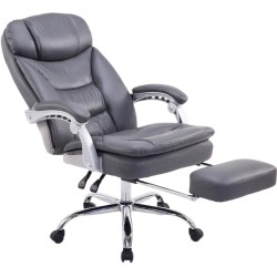 Silla de oficina Troy XL en gris