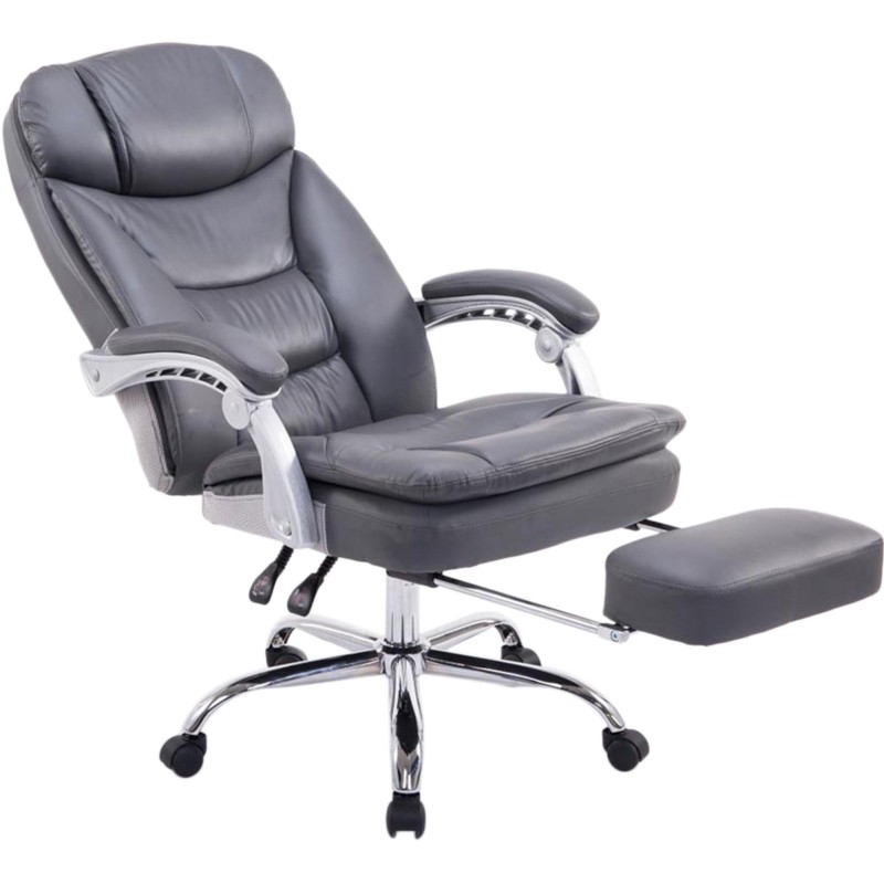 Silla de oficina Troy XL en gris