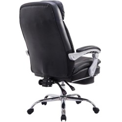 Silla de oficina Troy XL negra