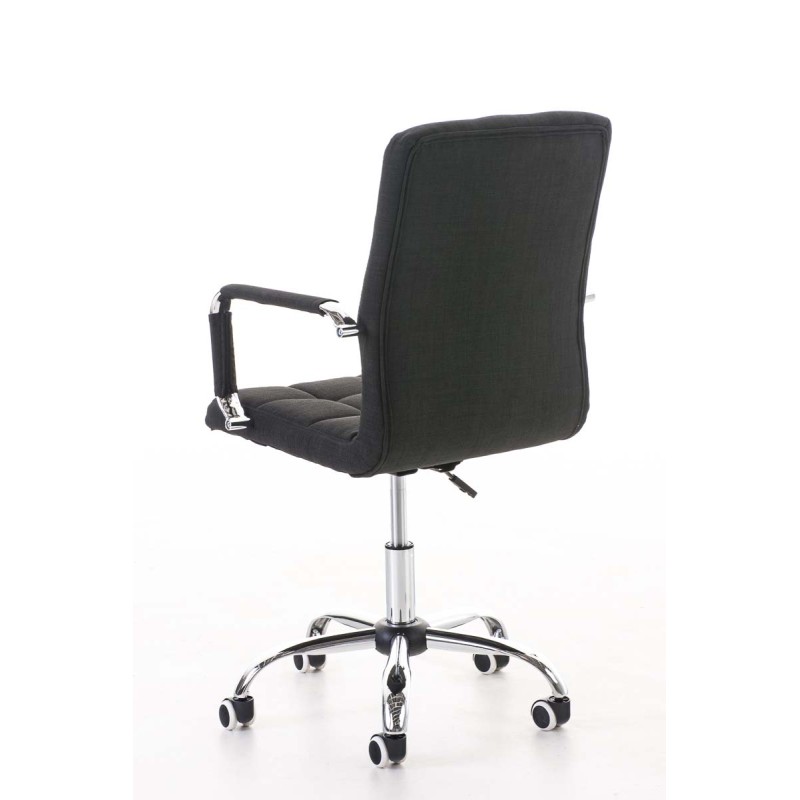 Silla de oficina Deli V2 en tela negra