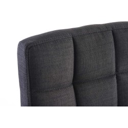 Silla de oficina Deli V2 en tela negra