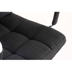 Silla de oficina Deli V2 en tela negra