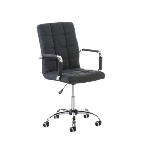 Silla de oficina Deli V2 en tela gris