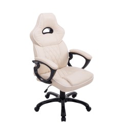 Silla de oficina BIG XXX color crema